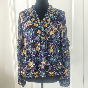 Meadow Rue By Anthropologie Blouse